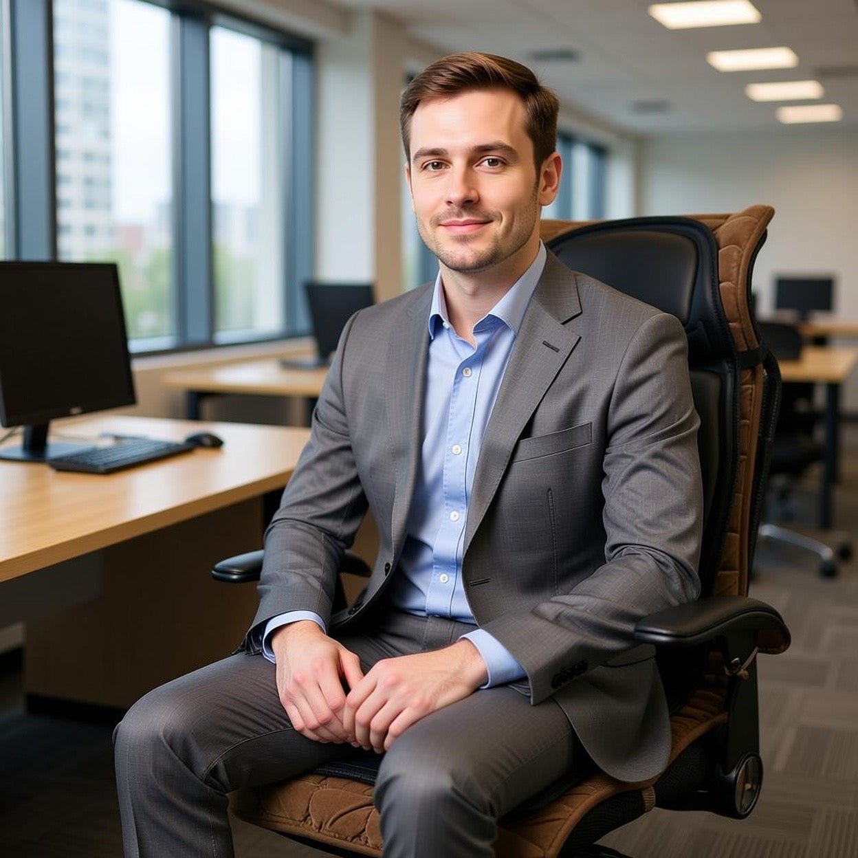 Portable Electric Massage Chair Mat with Heat and Vibration - SP!NECK™