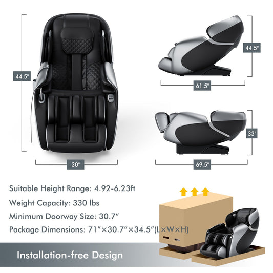 Ultimate Full Body Zero Gravity Massage Chair with SL - Track System - SP!NECK™