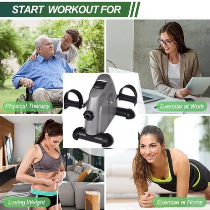 Mini Exercise Bike - Under Desk Pedal Exerciser - SP!NECK™